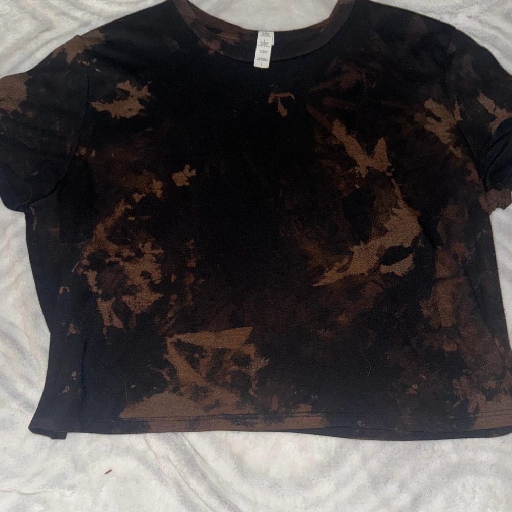Stylish Black and Brown Women's Top